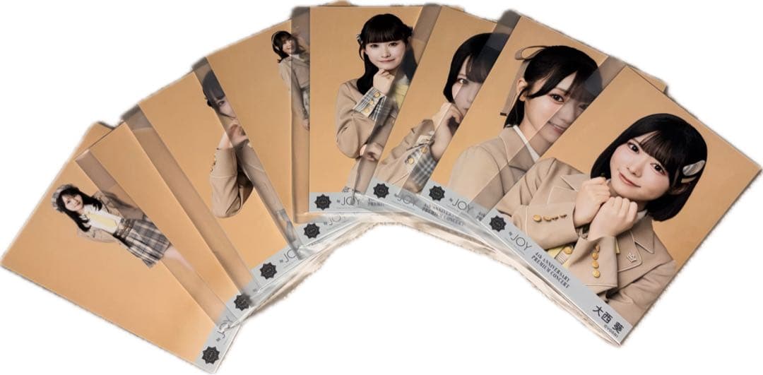 ニアジョイ　生写真　8セット　未開封