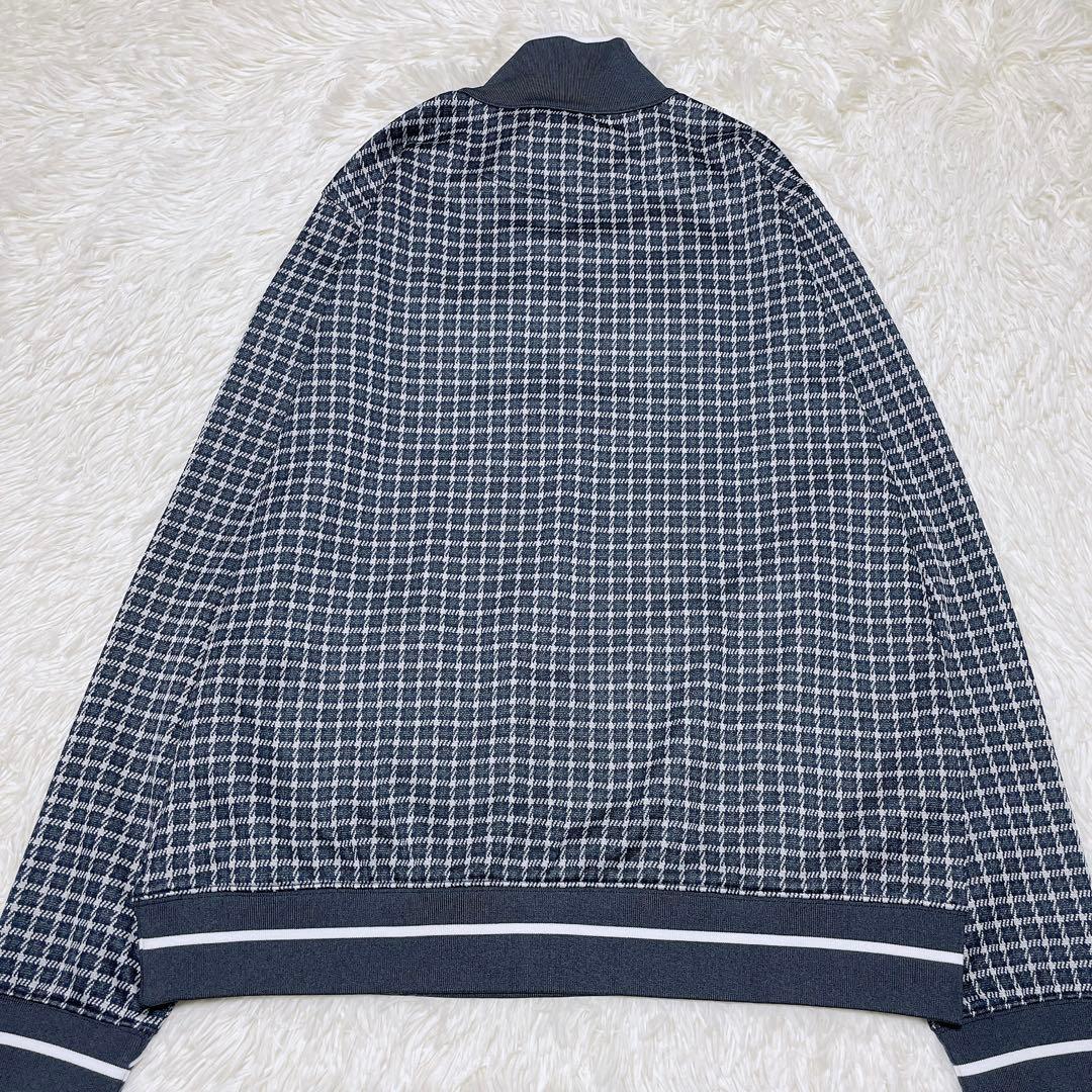FootJoyセットアップ ハーフジップダブルニットジャガードスウェットシャツ