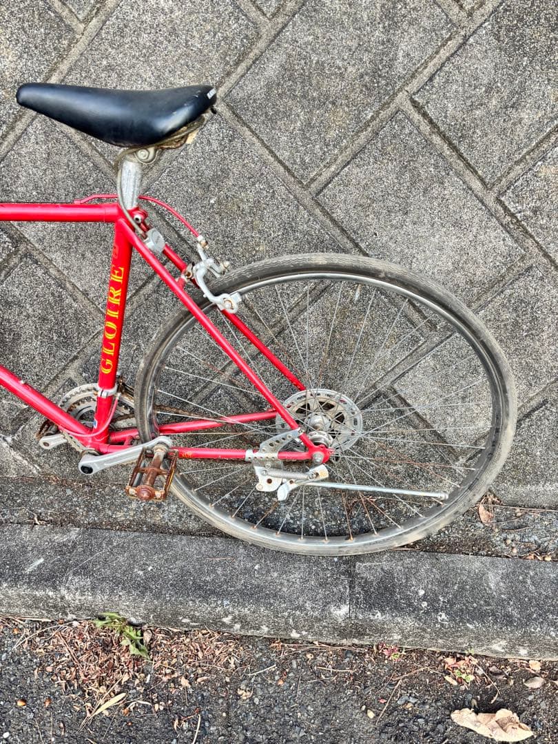 ヴィンテージロードバイク　クロモリロード