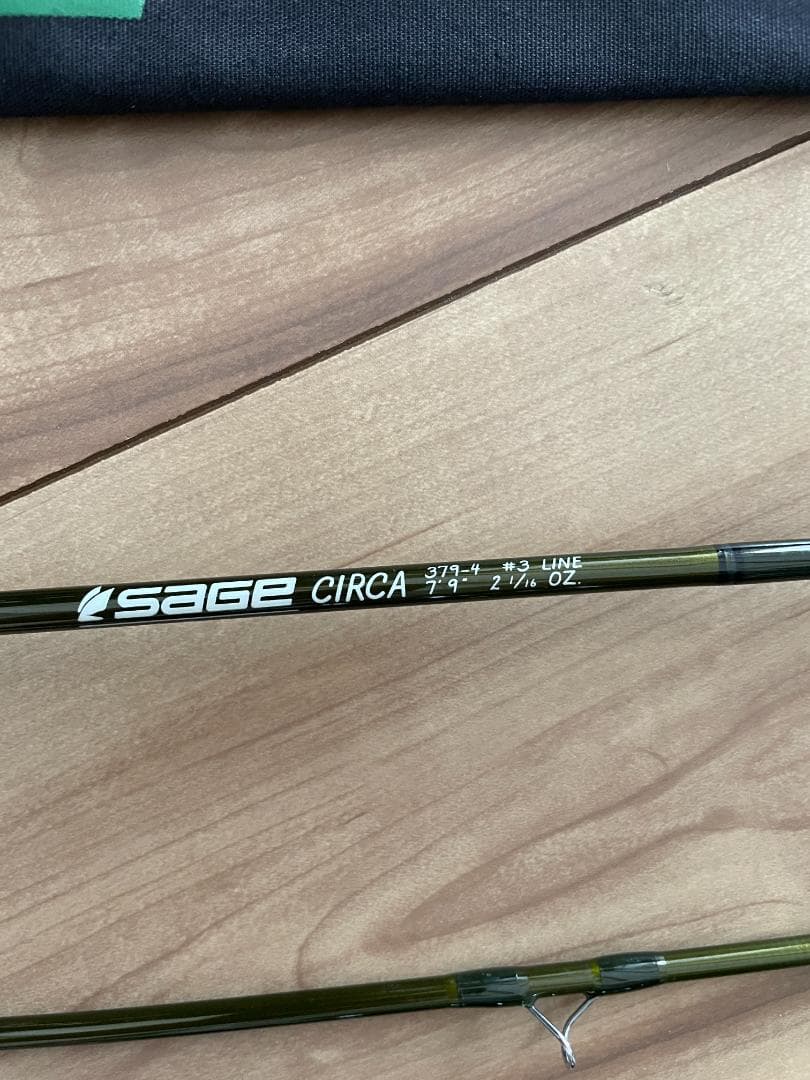SAGE セージ CIRCA 379-4 フライロッド #3 7'9\" 4ピース