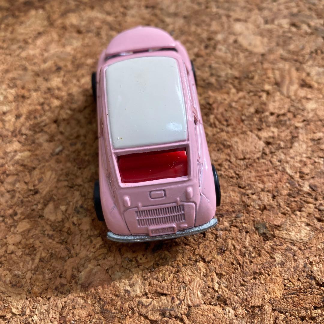 【新品】TOMICA スバル360 ピンク×アイボリー No.21 箱付き　黒箱