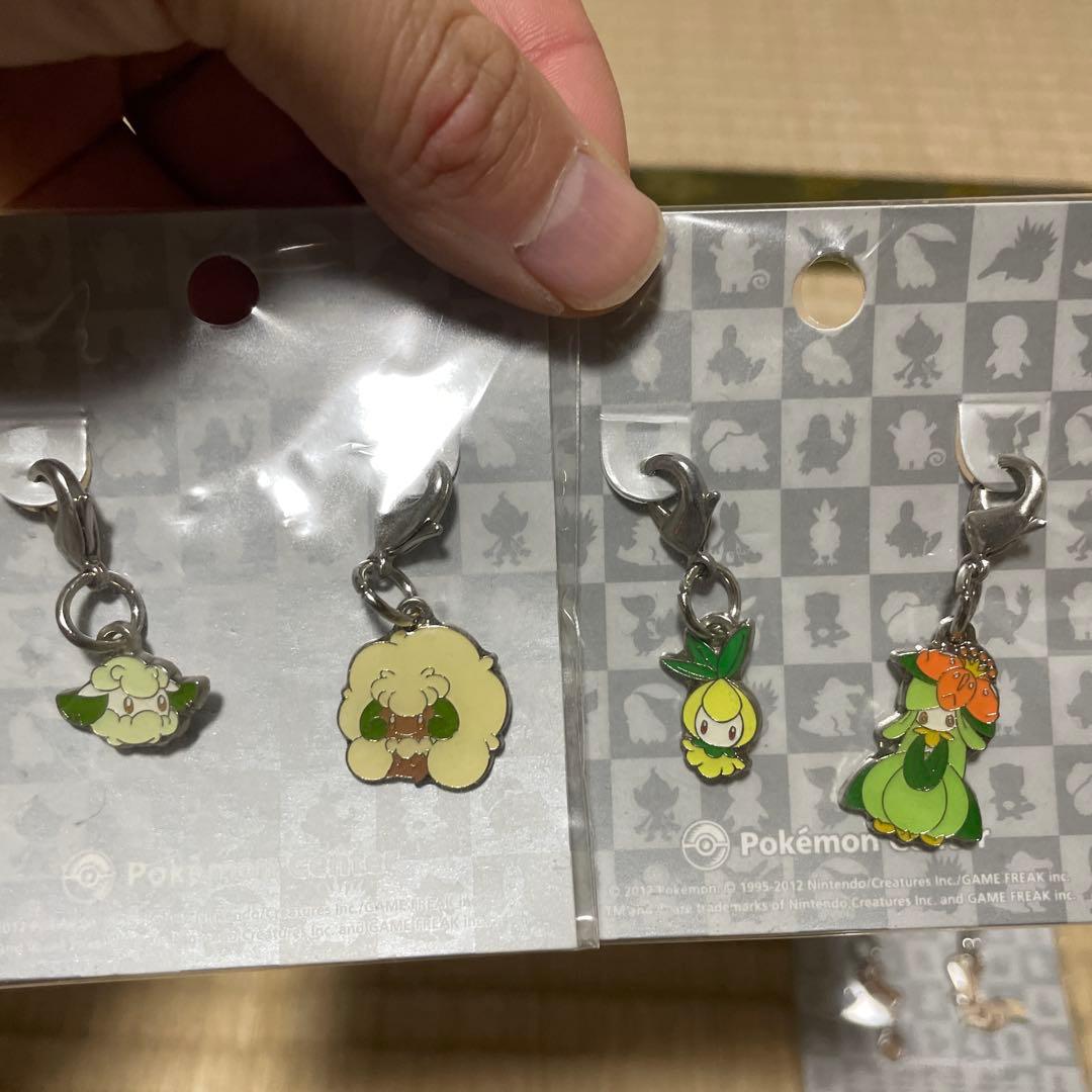 【未開封】2012 ポケモンセンター　メタルチャーム　5個まとめ売り