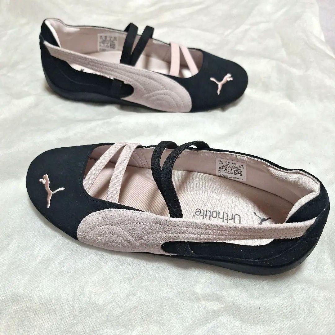 PUMA ウィメンズ SPEEDCAT BALLET　フラット 黒/ピンク
