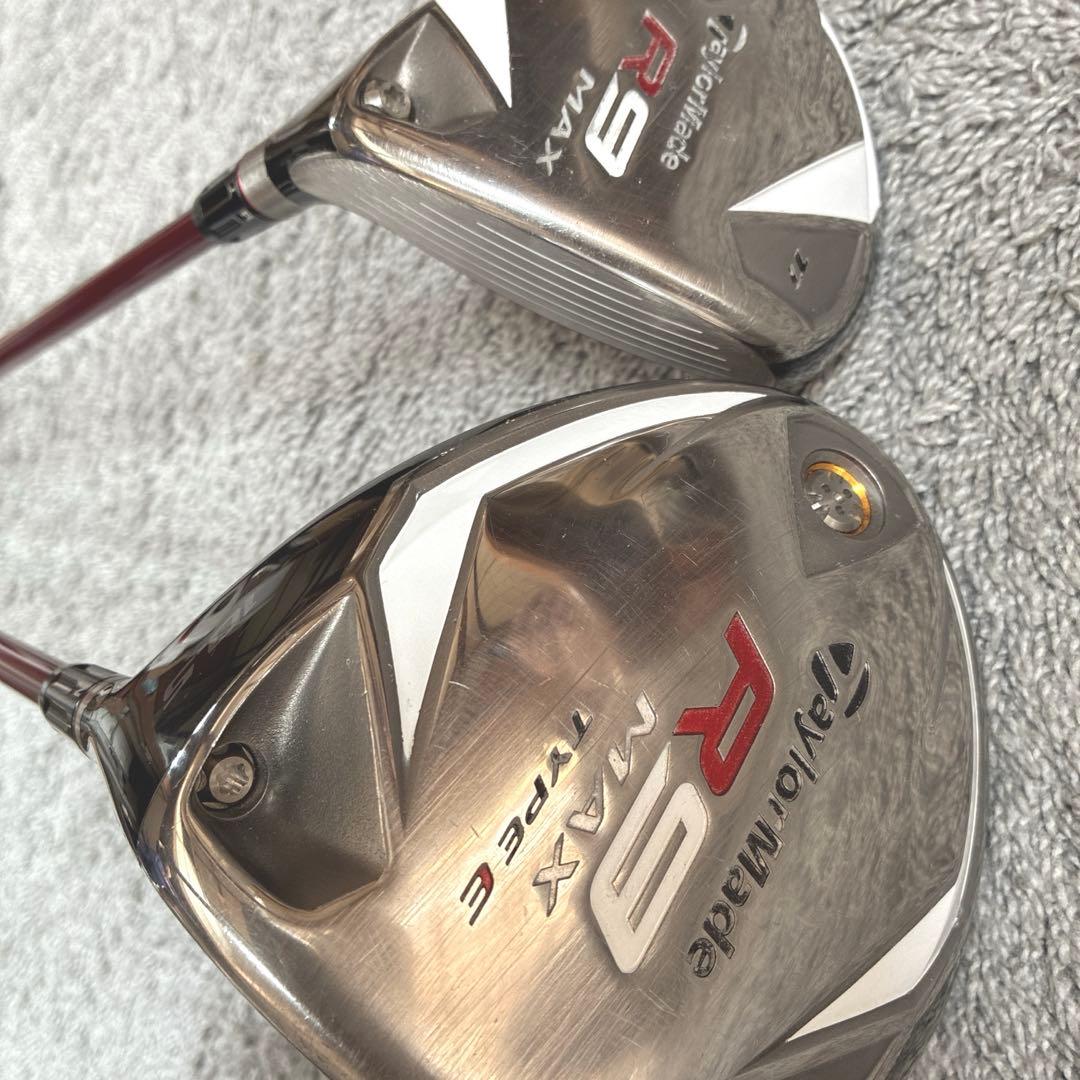 TaylorMade R3 MAX ドライバー３番フェアウェーウッド　カバー付き