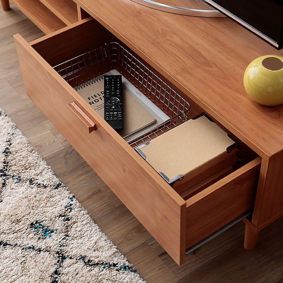 【popoさま専用⚠️】ナチュラル木製テレビボード（完成品・都内引き取り可）