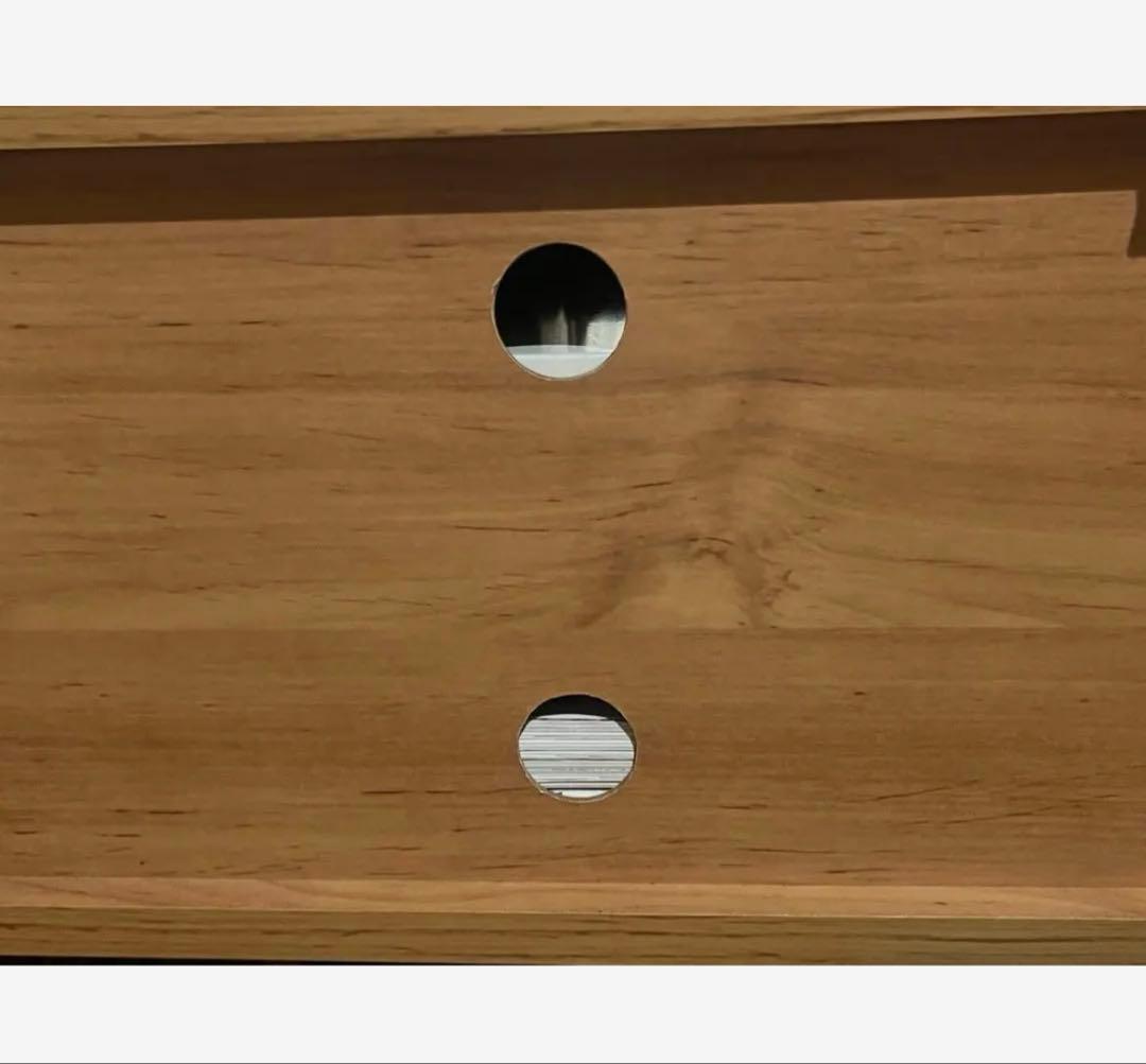【popoさま専用⚠️】ナチュラル木製テレビボード（完成品・都内引き取り可）
