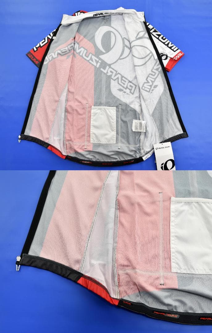 Pearl Izumi PRO LTD ジャージ size:SM 赤/白