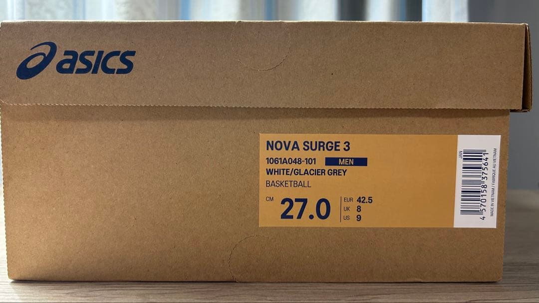 アシックス バスケットボールシューズ NOVA SURGE 3