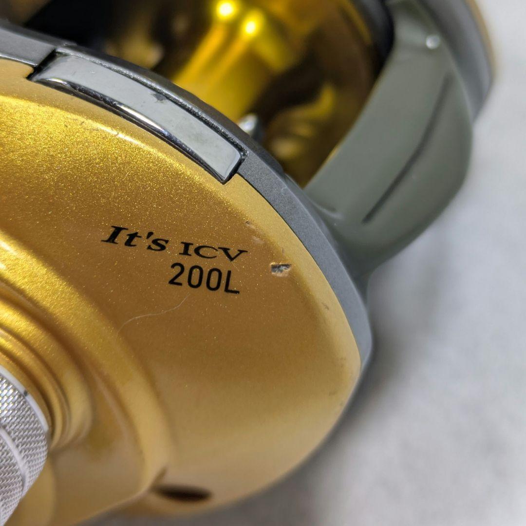 DAIWA its ICV200 L　カウンターリール　ダイワ（新品電池）