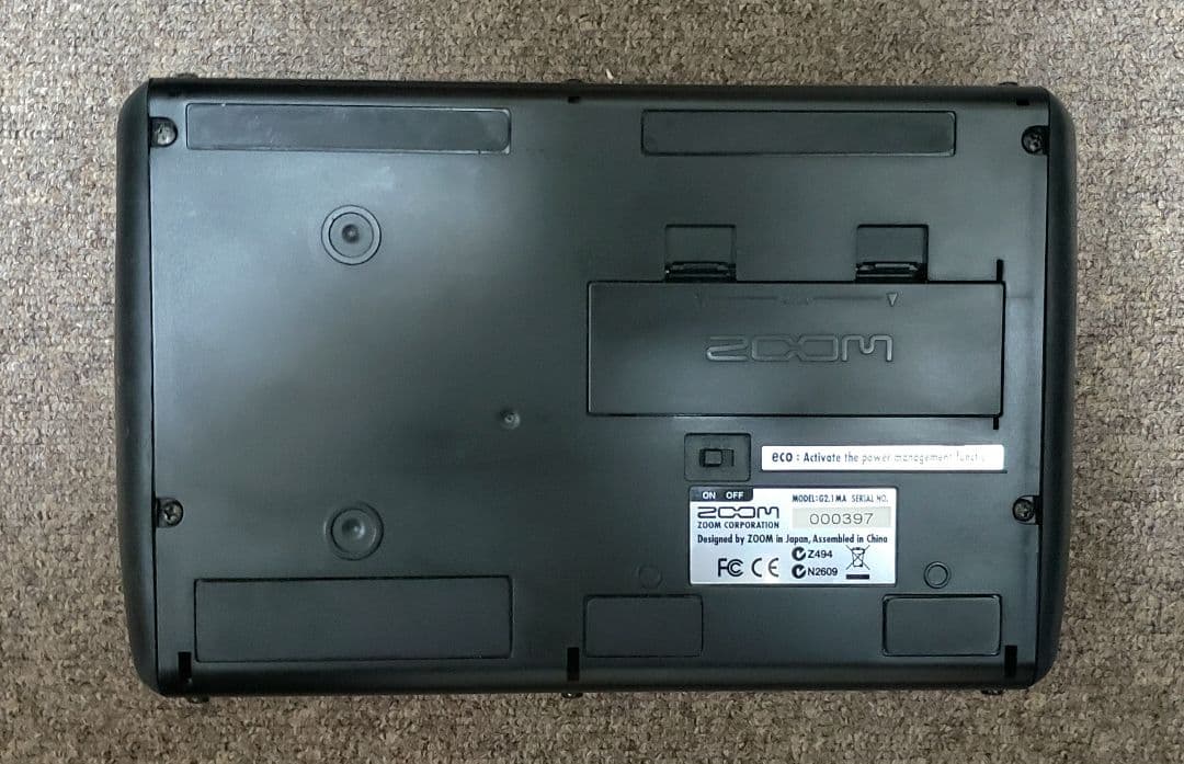ZOOM G2.1 MA 純正アダプター付き Michael Amott 動確済