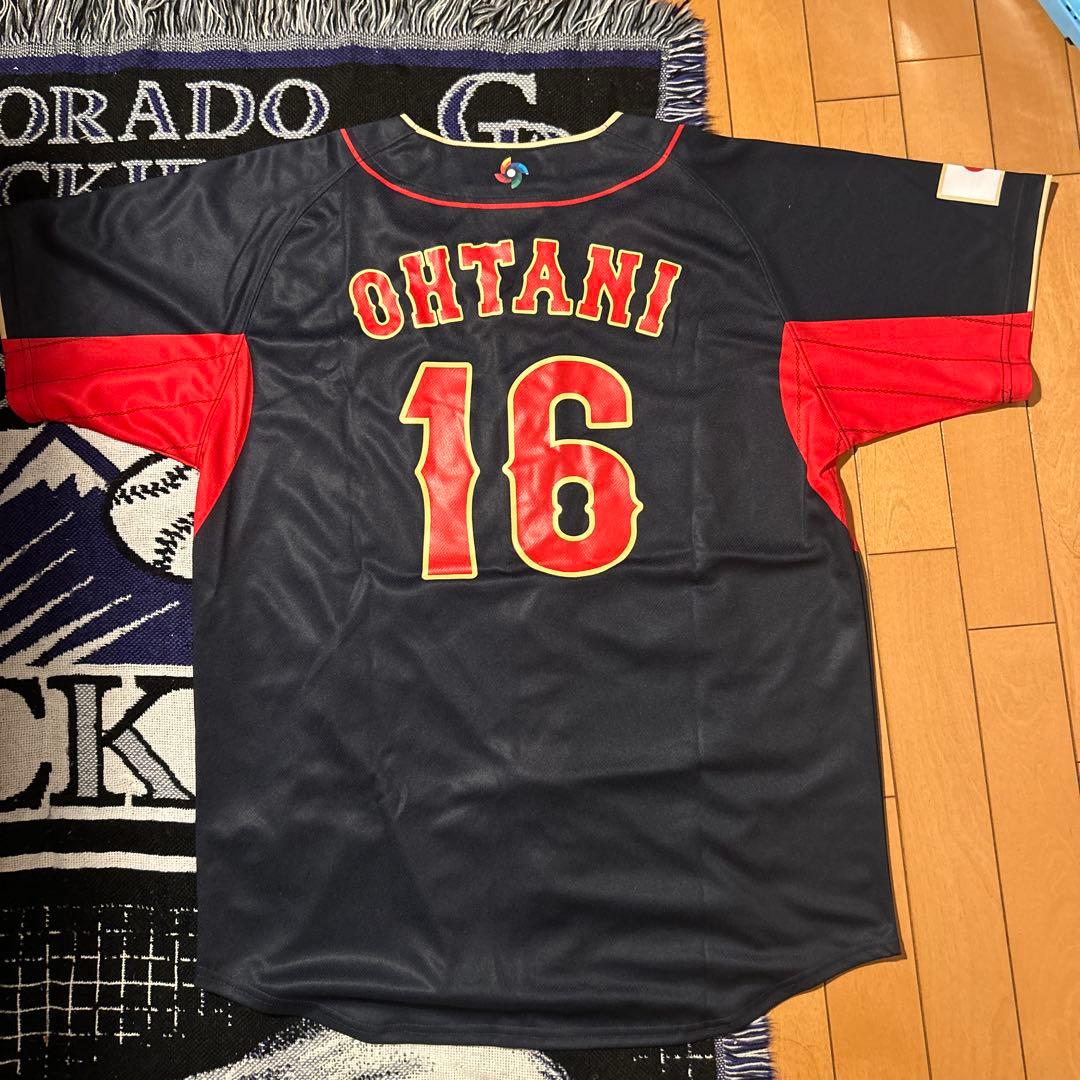 【新品】WBC 2023 ユニフォーム　ビジター　プリント　大谷翔平