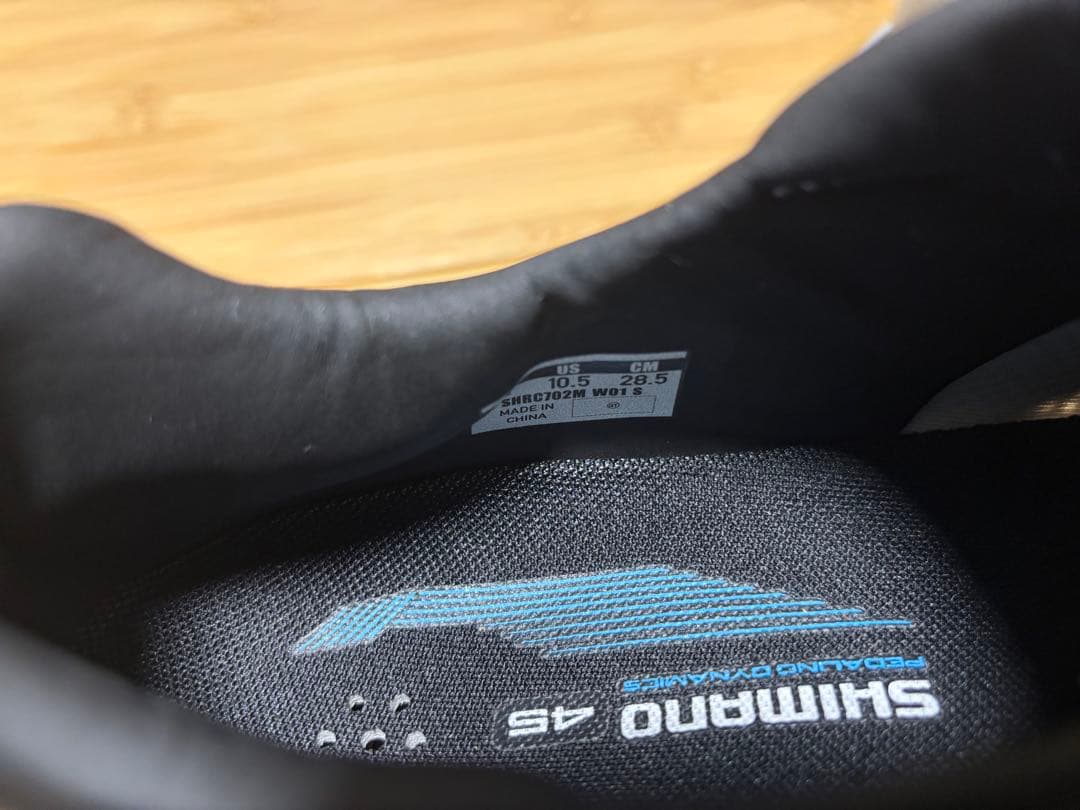 【値下げしましたSHIMANO RC7 45サイズ　28.5cm