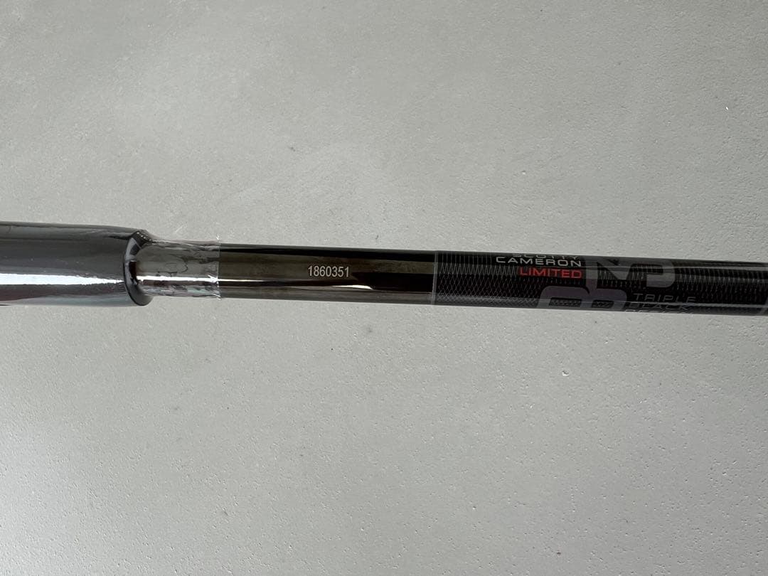 限定品　スコッティキャメロン　B3トリプルブラックデザインLTDパターサンタフェ