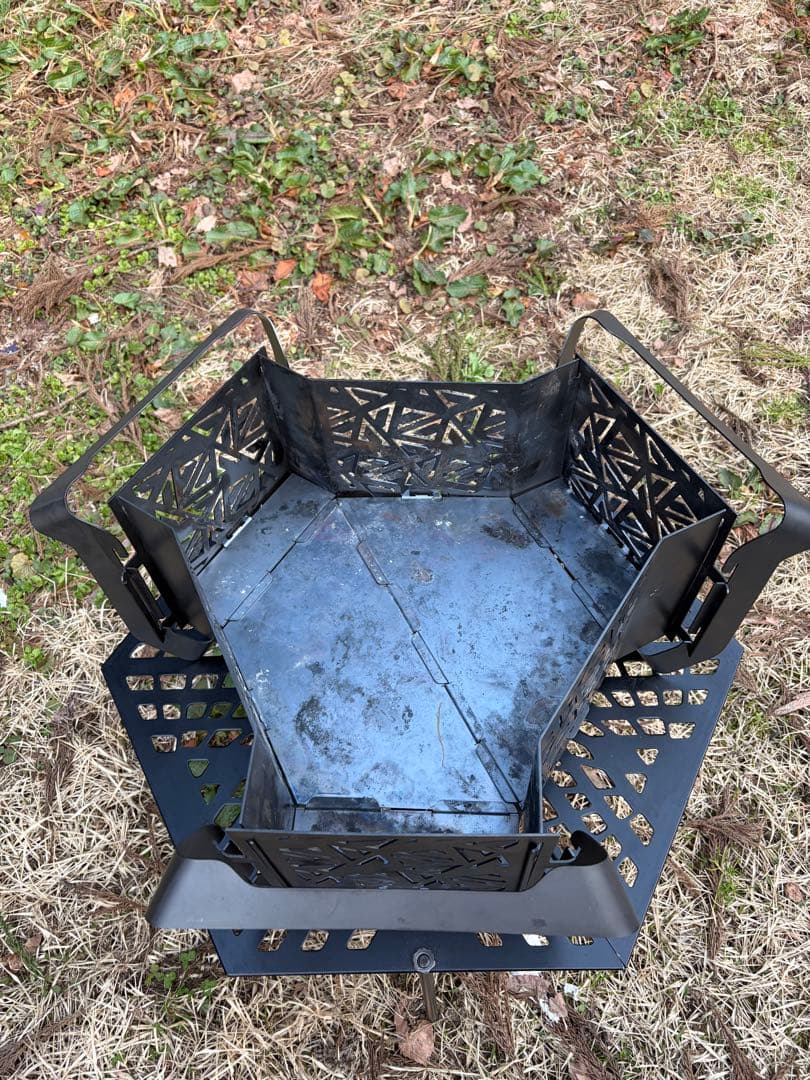 GRAYSCALE STUDIO Re:FACE FIREPIT 焚き火台