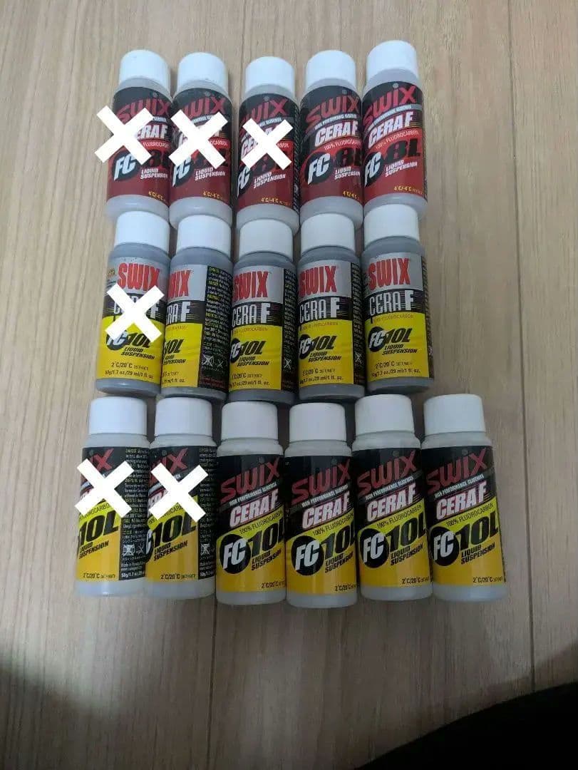 お値下げしました！Swix Cera F FC8L10L 9本セット
