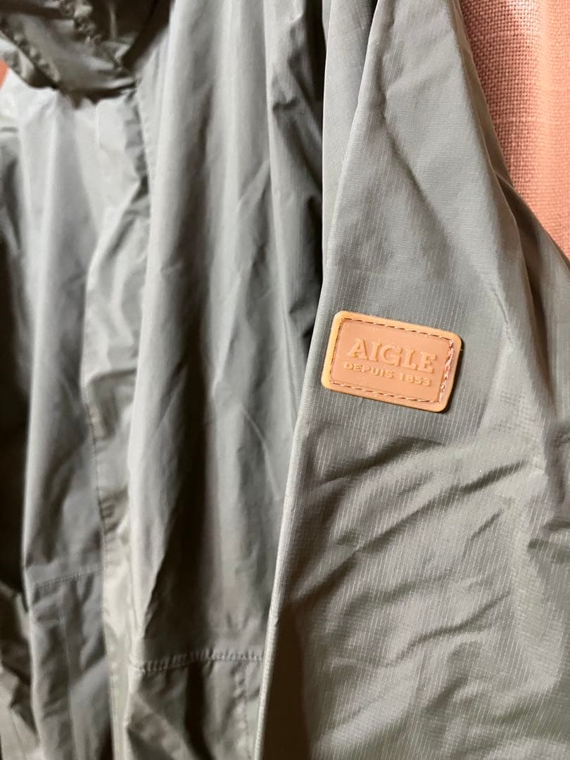 AIGLE アウトドア　レインウェア　 メンズ 上下セット L