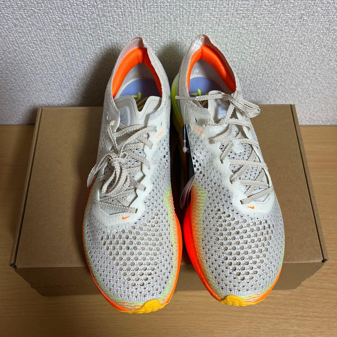 新品 ZOOMX VAPORFLY NEXT% 3 ORANGE 24.5cm