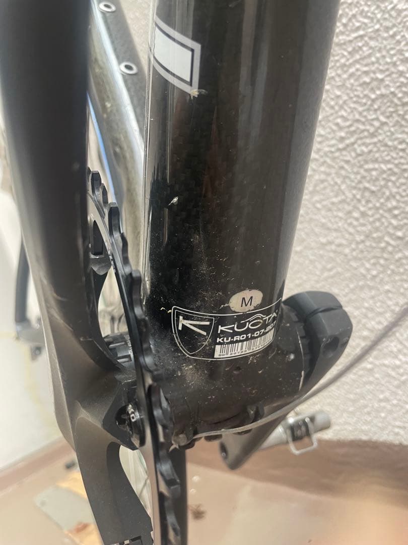 kuota kom mサイズ　フレームセット　軽量