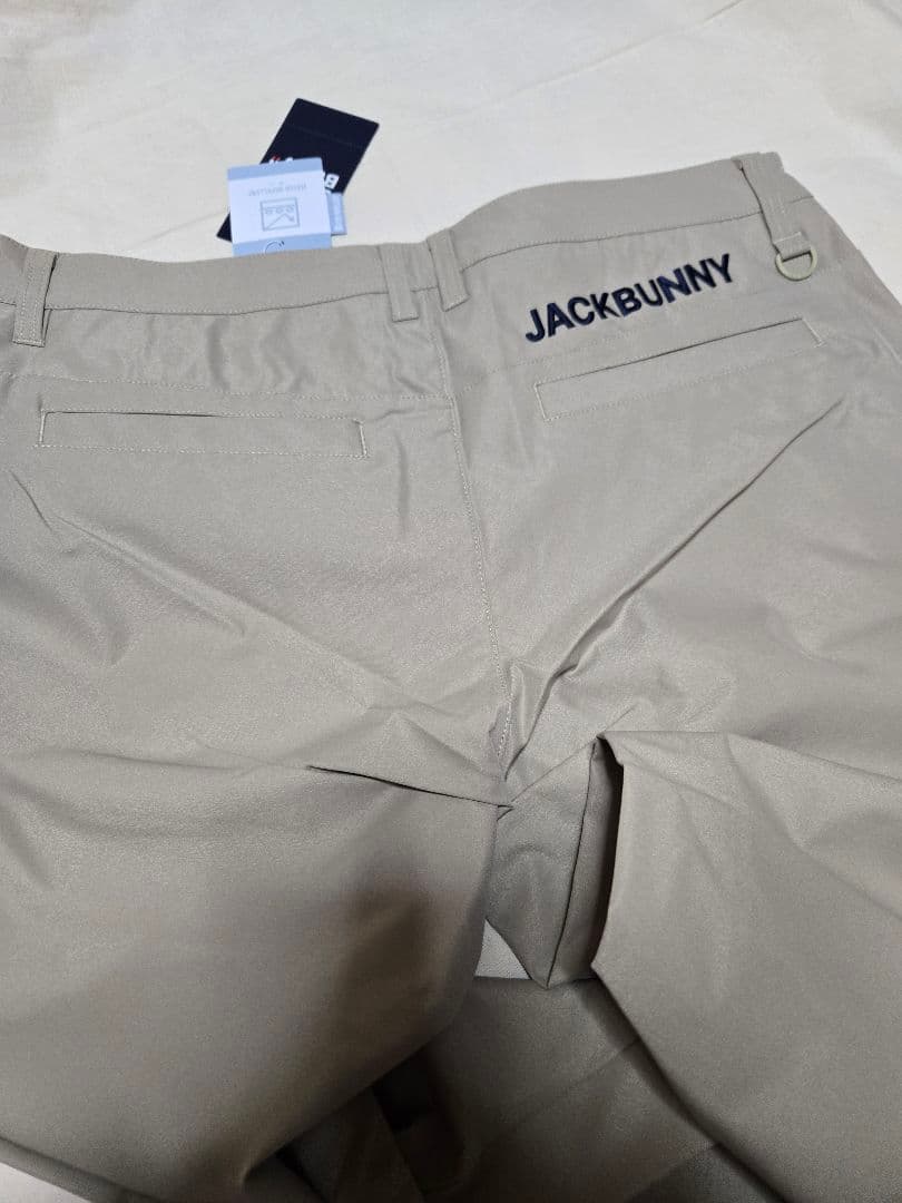 ジャックバニー　メンズ　ツイル　パンツ　　4 サイズ　M ベージュ　ゴルフ