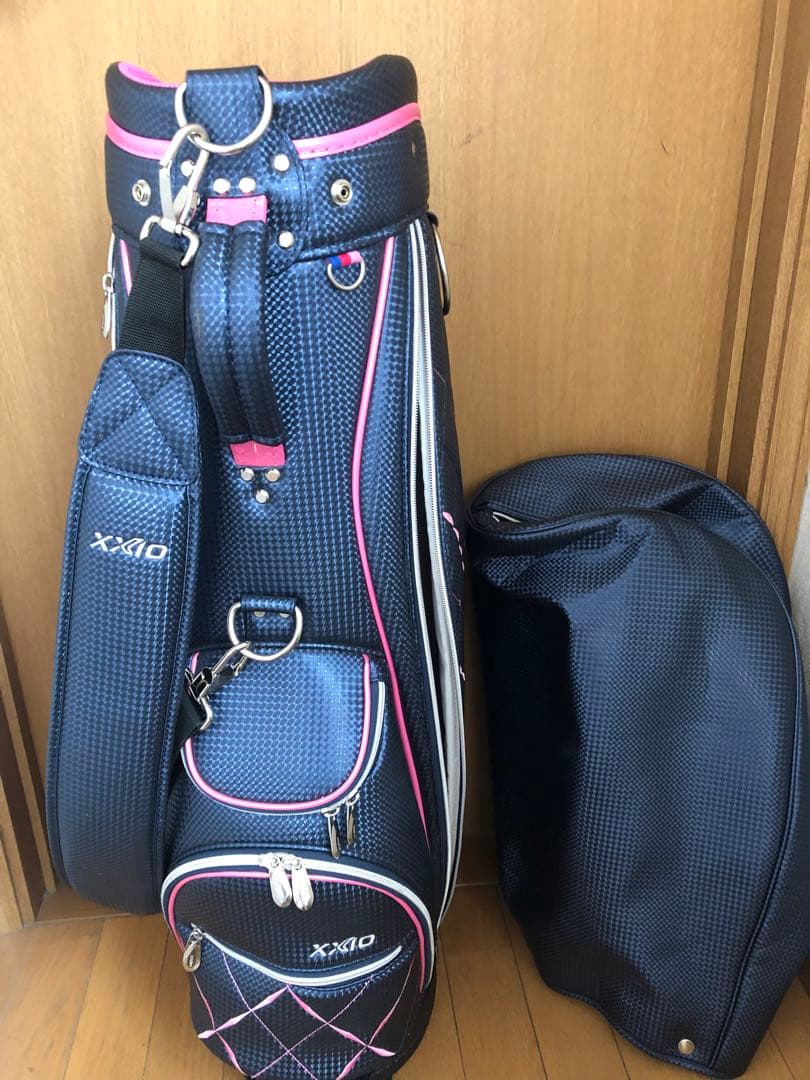 【送料込み】廃盤希少　XXIO キャディバッグ　ゴルフバッグ　レディース　美品