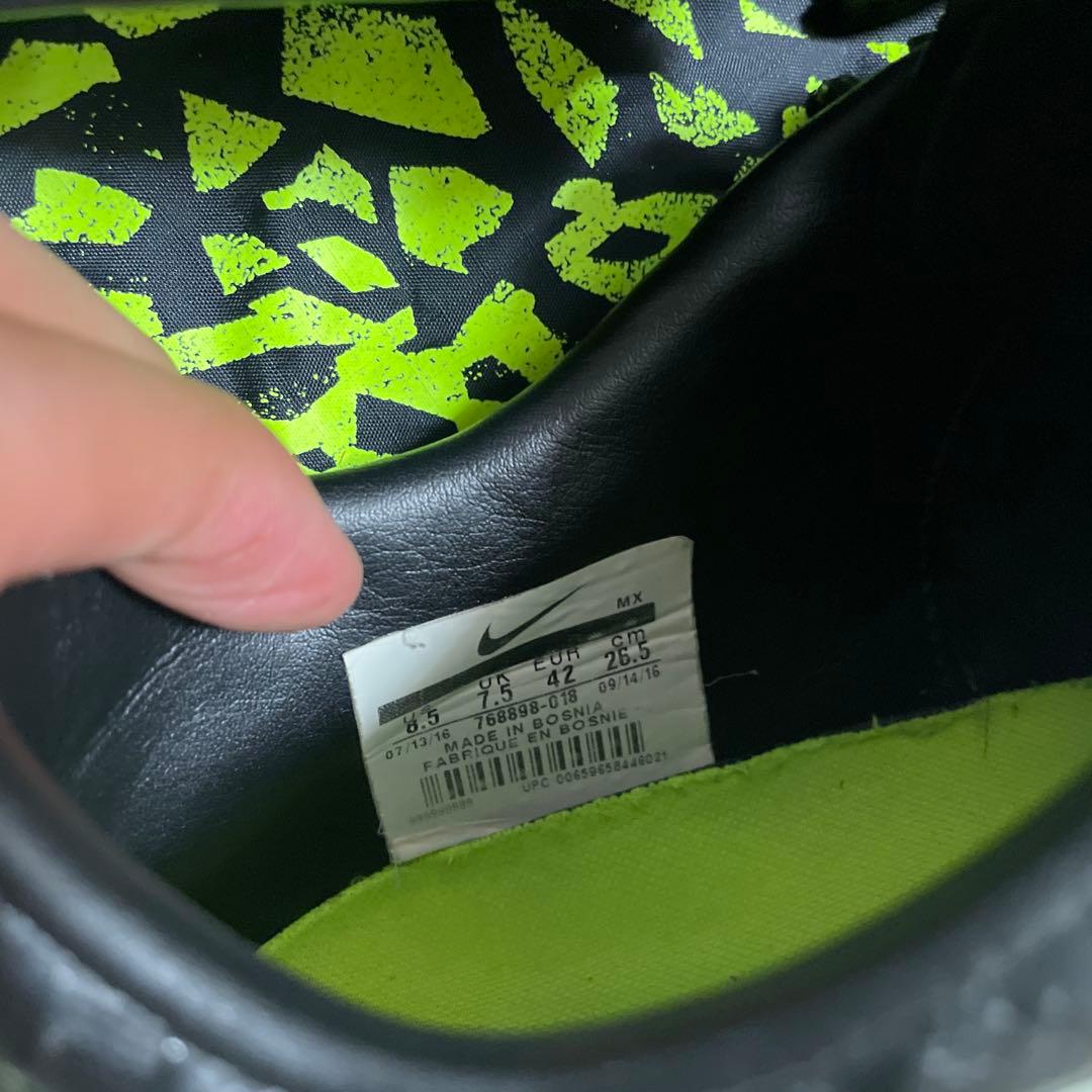 Nike Hypervenom サッカーシューズ ブラック/ホワイトSG
