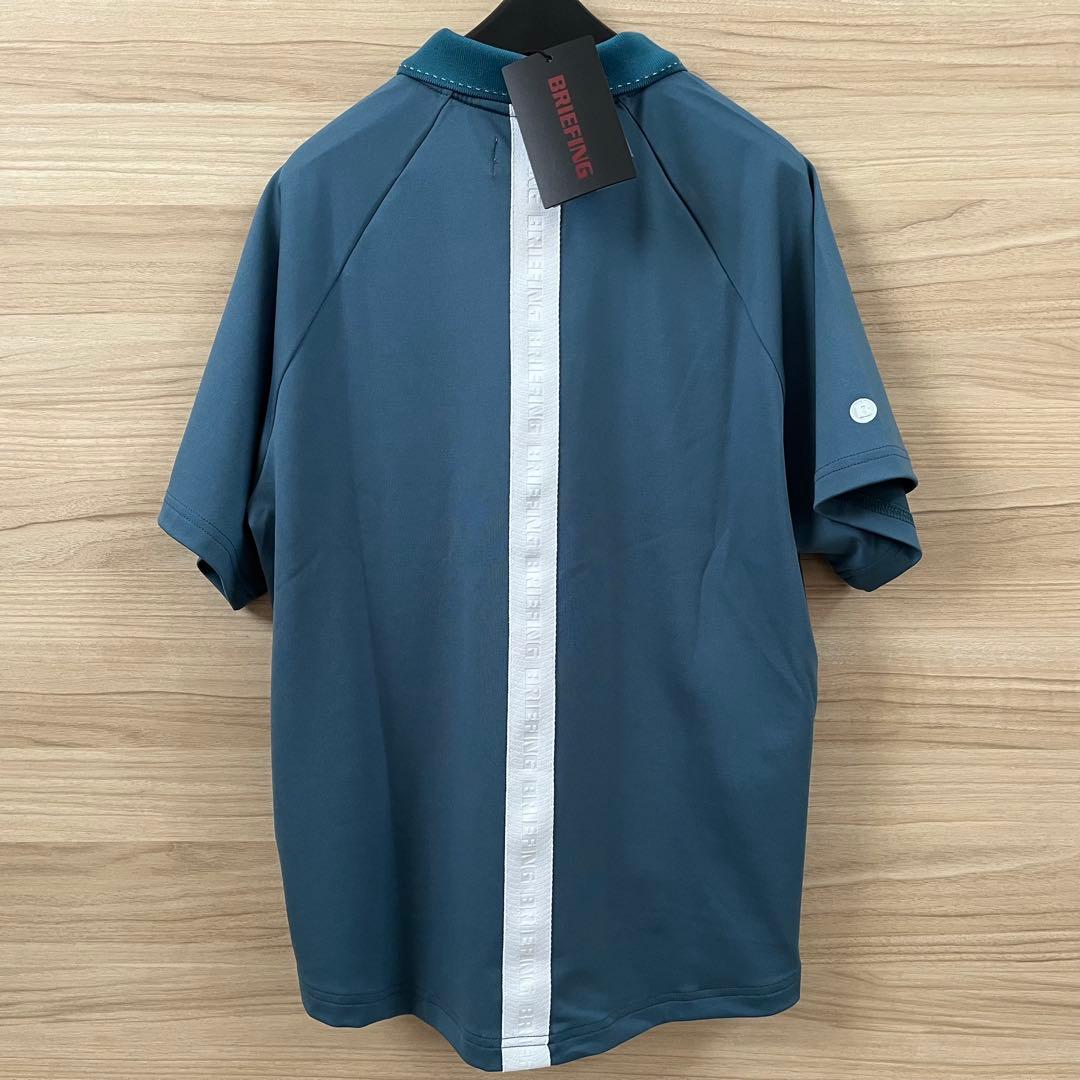 新品★55,000円 BRIEFING&Felisi 上下２枚セット 青緑 S