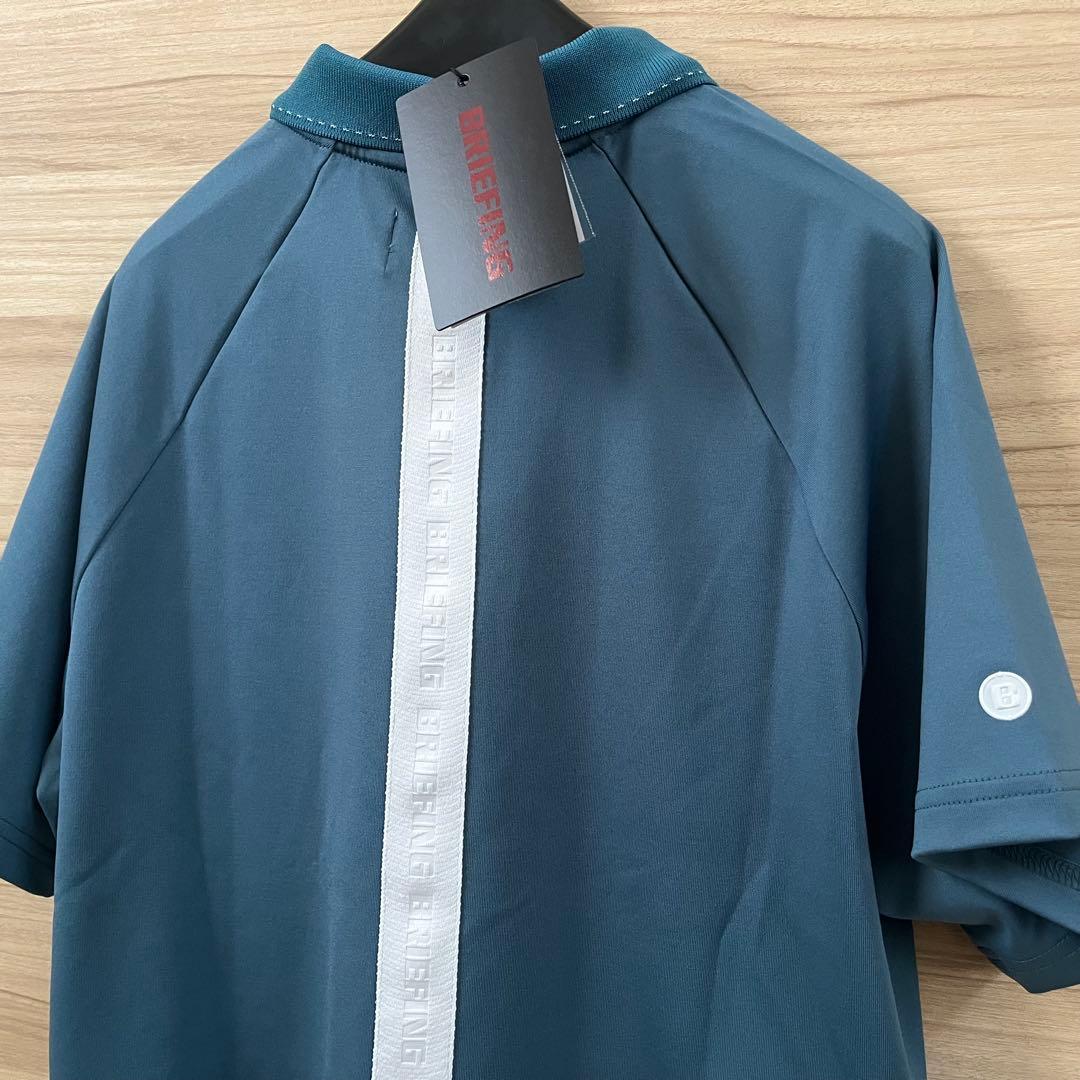 新品★55,000円 BRIEFING&Felisi 上下２枚セット 青緑 S