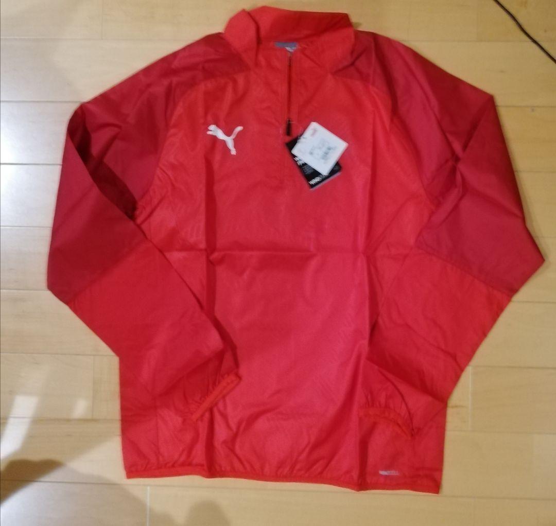 新品　サイズL　PUMA ピステ・ウィンドブレーカー セット　赤　レッド