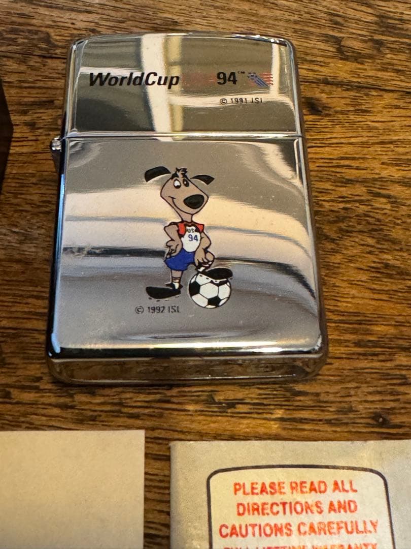 zippo ワールドカップ　World Cup 94 未使用品