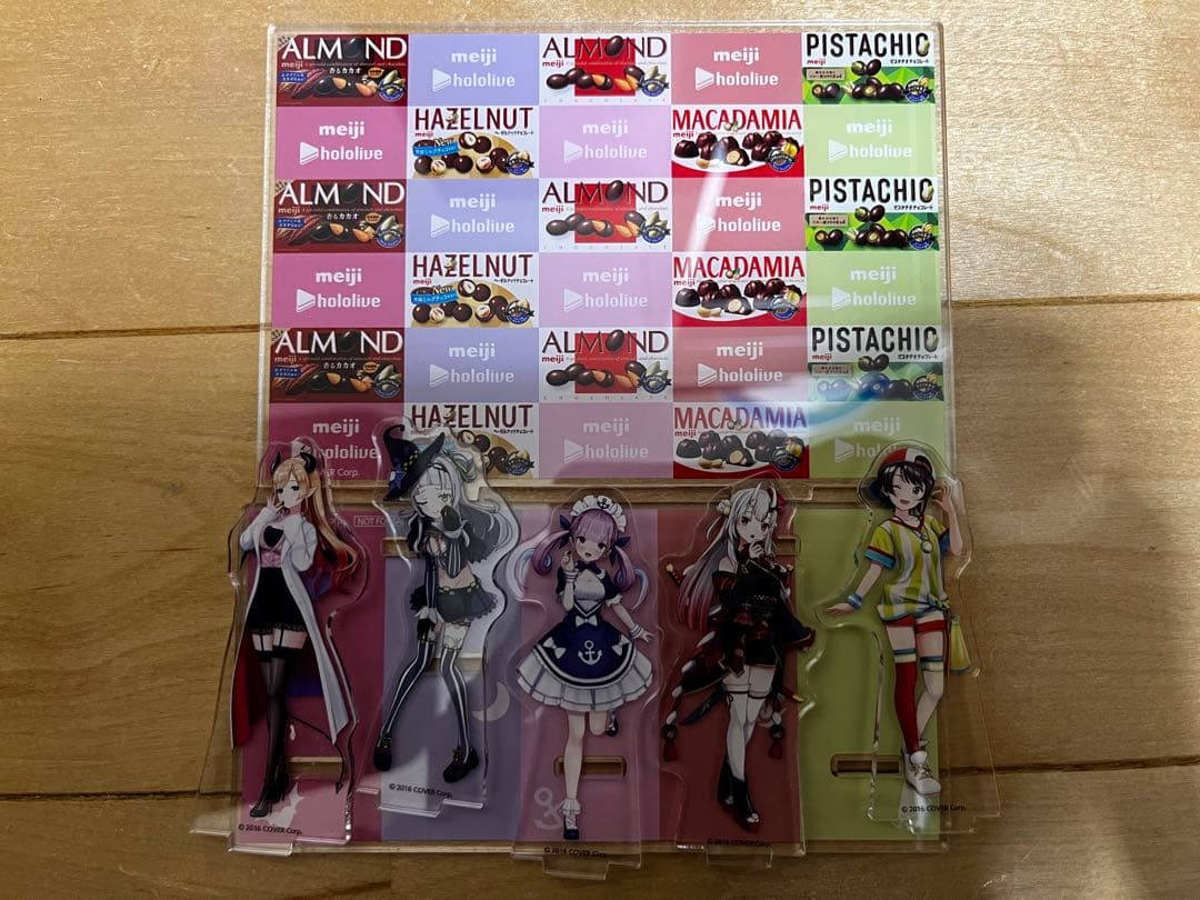 meiji × hololive コラボ 2期生アクリルスタンド