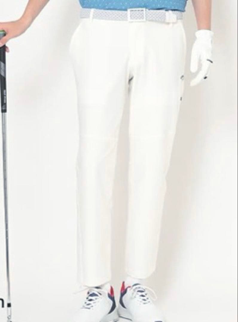 【新品3L】Callaway 春夏 伸縮性抜群◎ロング パンツ 白　メンズ