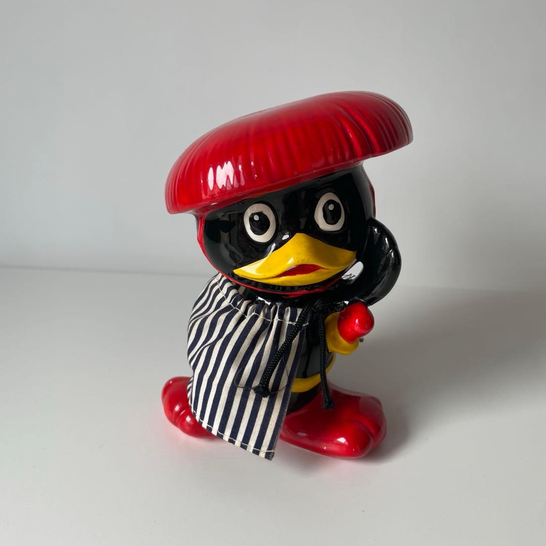 東映太秦映画村　キャラクター 貯金箱 かんたろう　かちん太 旅がらす カラス