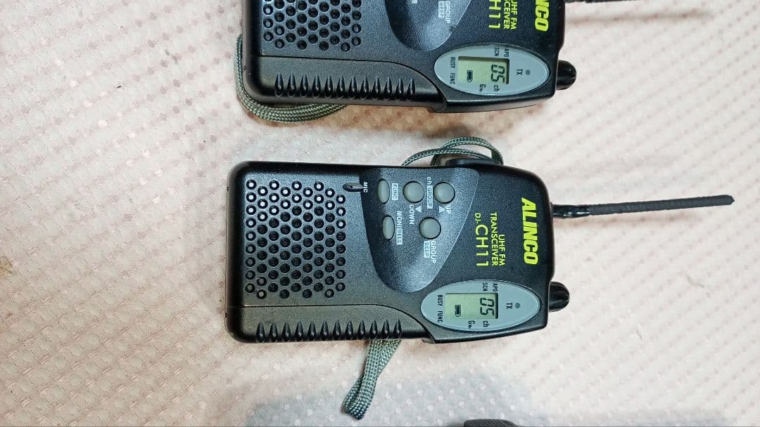 小電力トランシーバーALINCO DJ CH1 1 動作確認済 電池無し