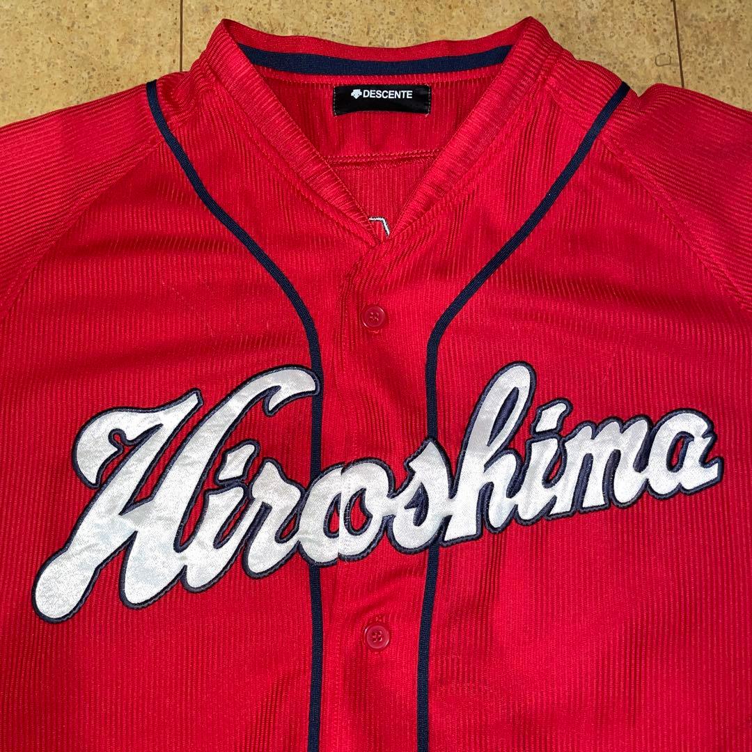 サイン入Ｏサイズ】広島カープ　スラィリー　ハイクオリティユニフォーム(ビジター用