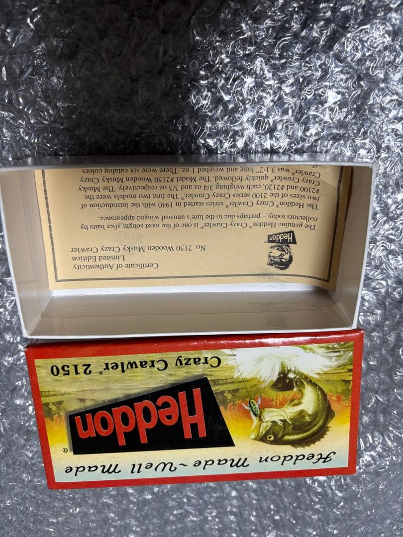 ヘドン　マスキークレイジークローラー　新品 希少　NIB HEDDON ルアー