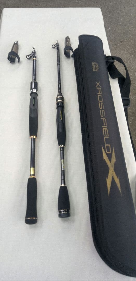 振出バック2本セット　シマノ・モバイルパック　&　ABU・クロスフィールド