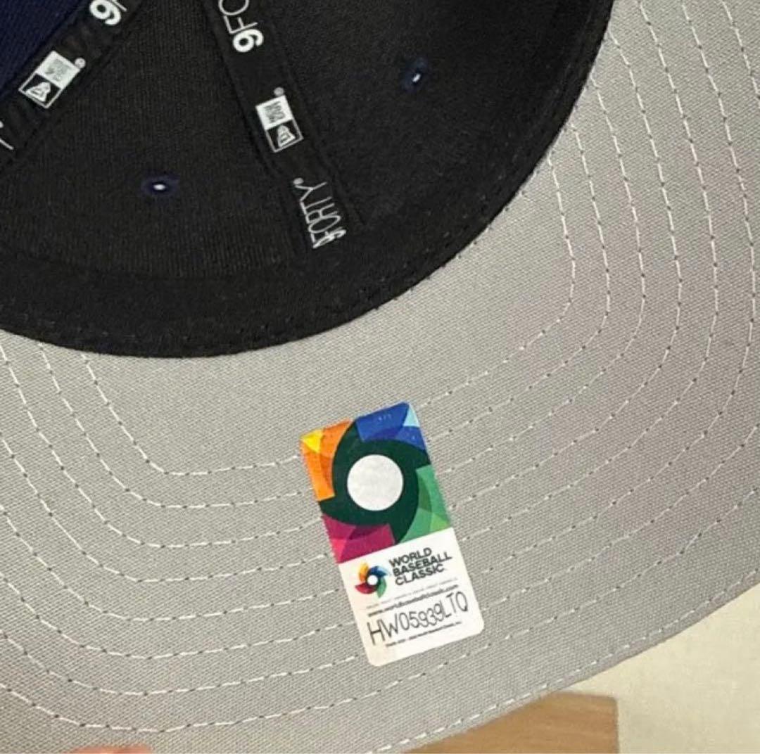 侍ジャパン WBC New Era 9FORTY キャップ ネイビー J刺繍