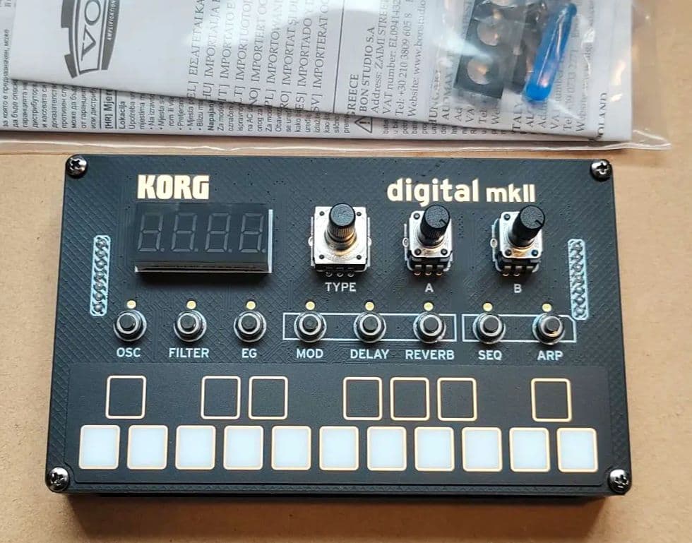 KORG NTS-1 mkII シンセサイザー