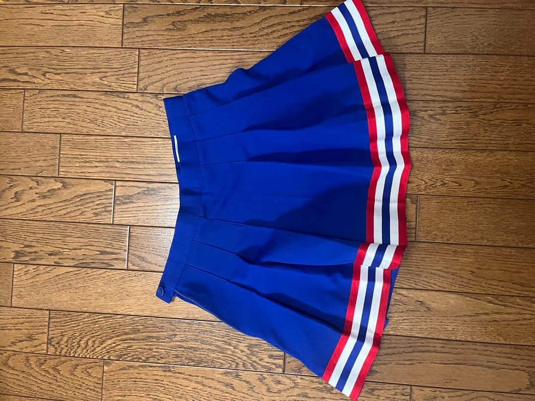 高校チア服セット（青・白・赤）