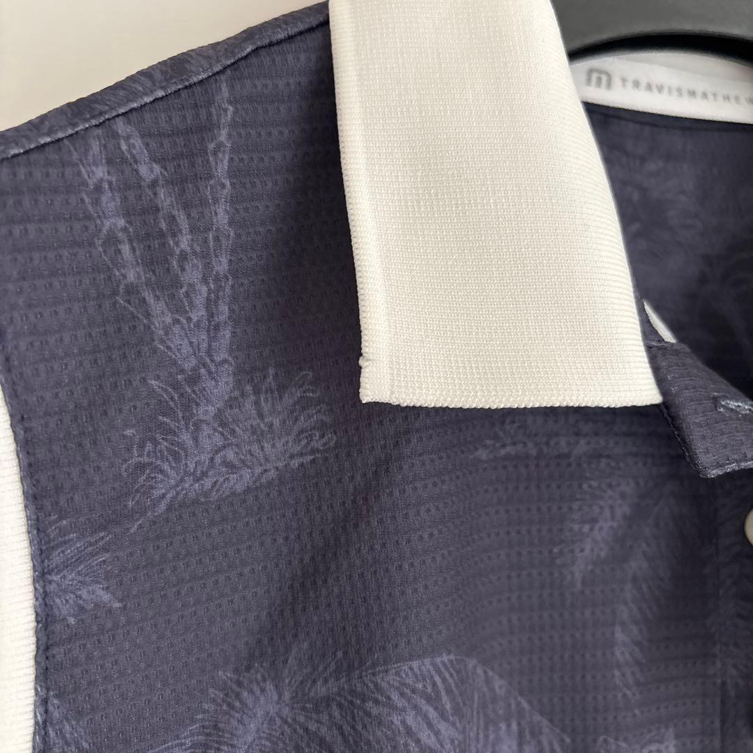 TRAVIS MATHEW ネイビー パームツリー柄 ワンピース　新品タグ付き
