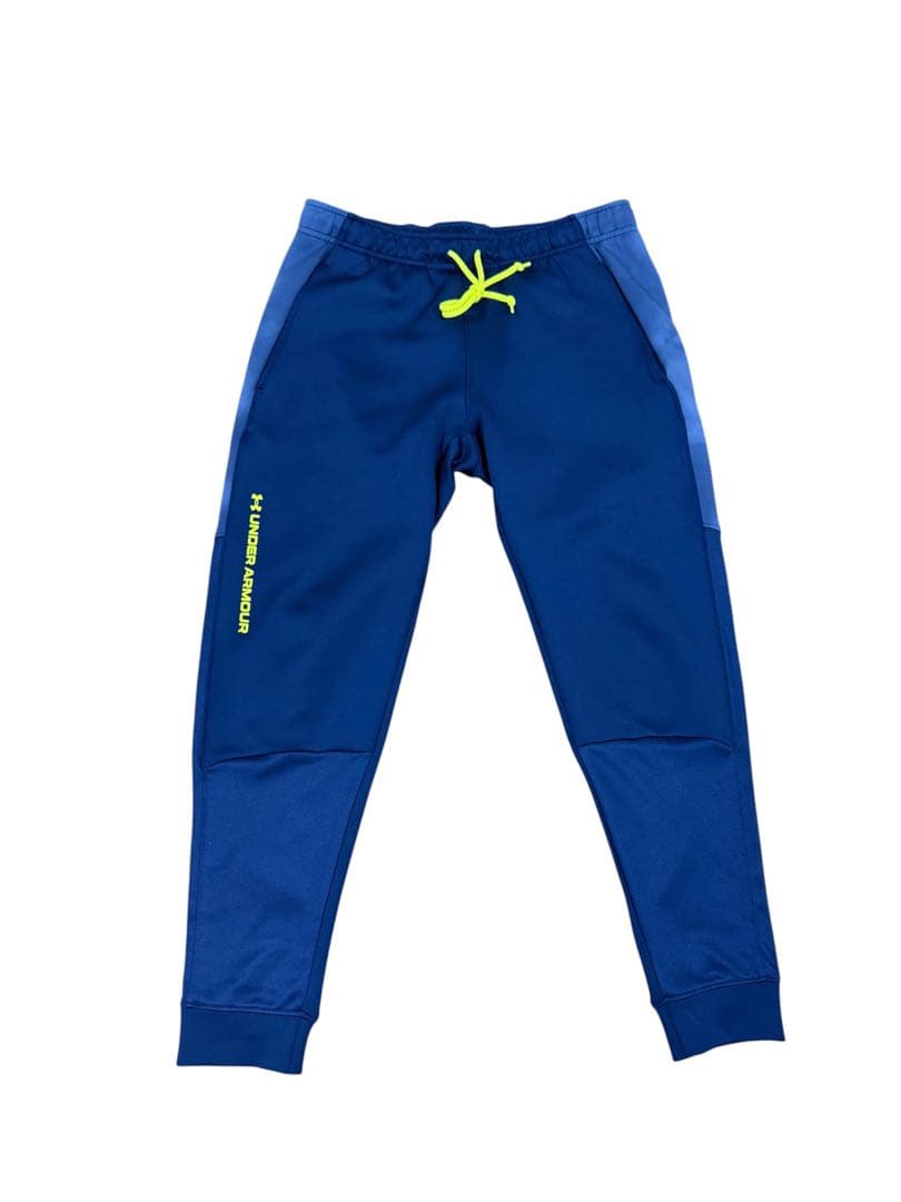 【美品】Under Armour ネイビージャージ上下セット　XL