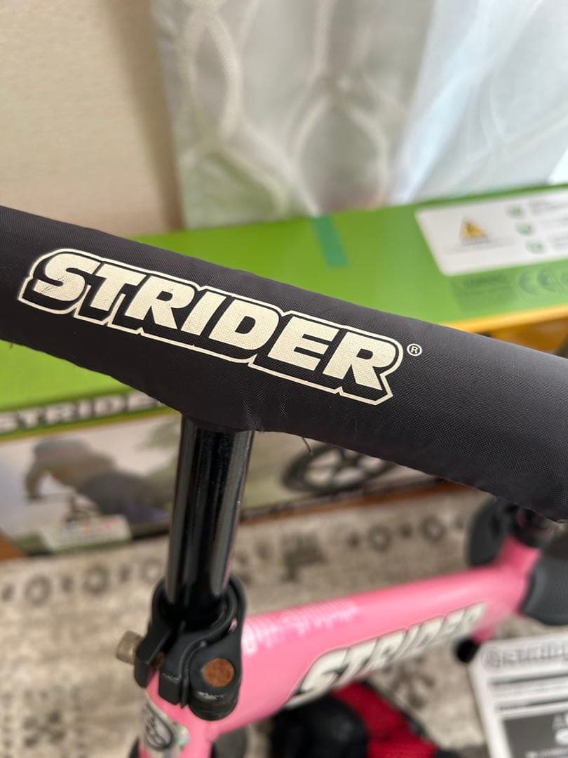 STRIDER ピンク　12インチ SPORT スポーツ　プロテクター付