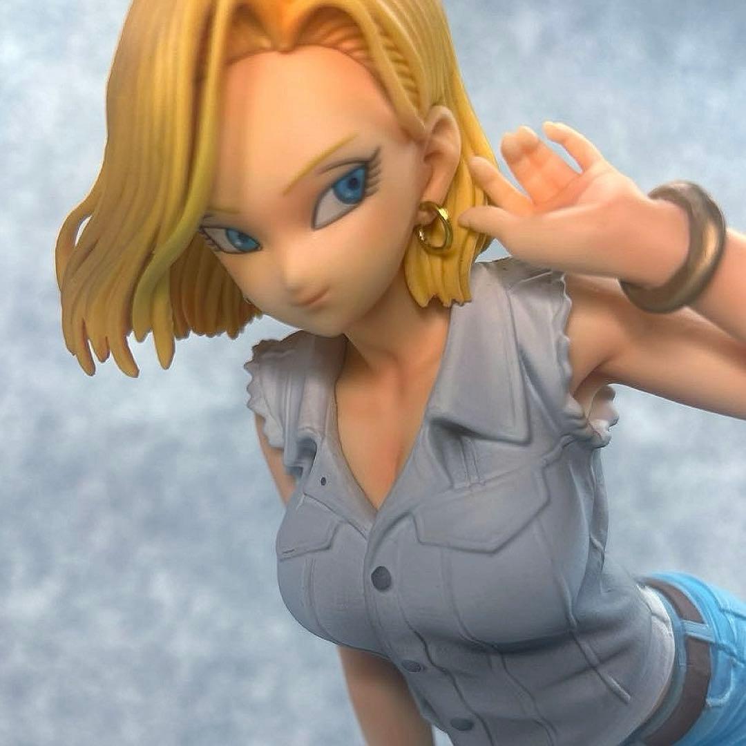 ドラゴンボール 人造人間18号 リペイント GLITTER & G 金属ピアス