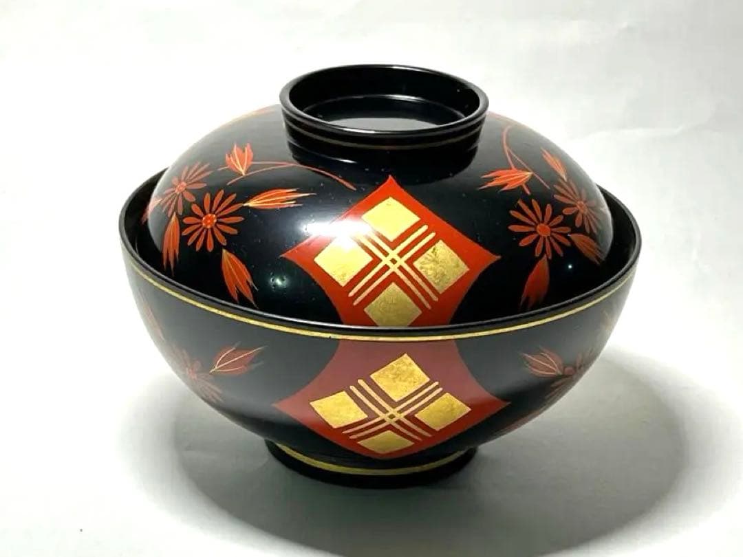 No8【正法寺蒔絵吸物椀】１組（５個）定価：60,000円
