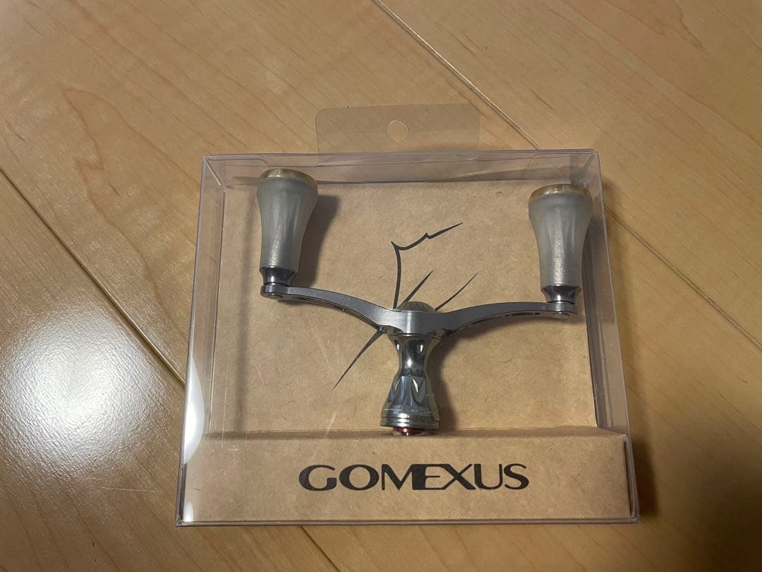 GOMEXUS スピニングリールハンドル シマノ用