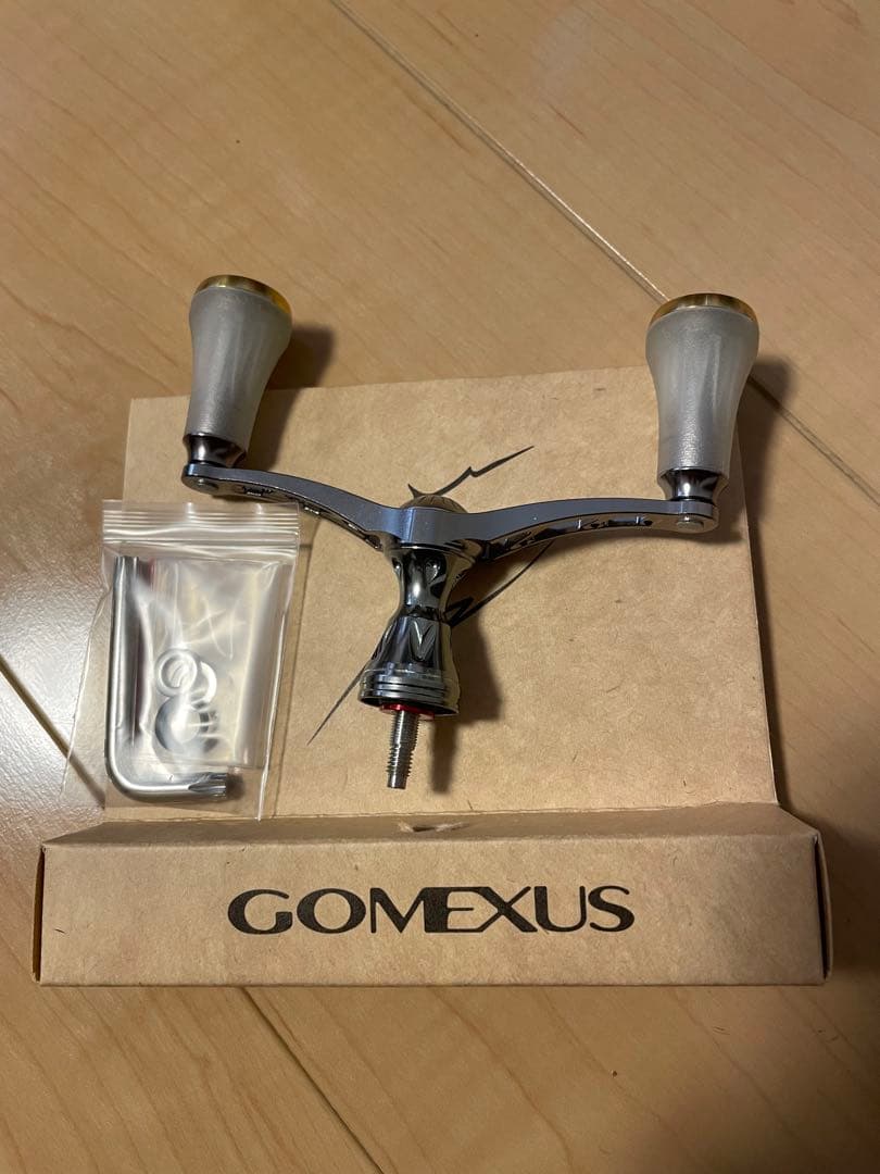 GOMEXUS スピニングリールハンドル シマノ用