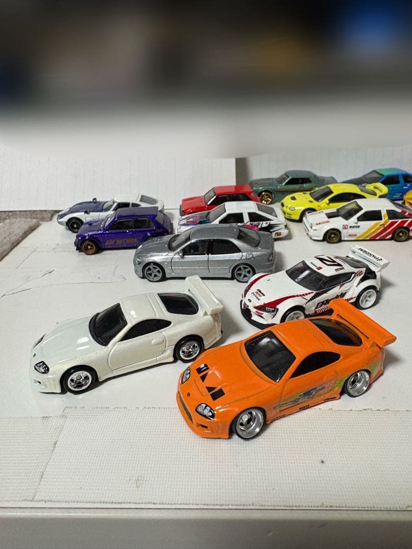 ホットウィールミニカー トヨタスポーツカー系 15台セット+おまけ　1台