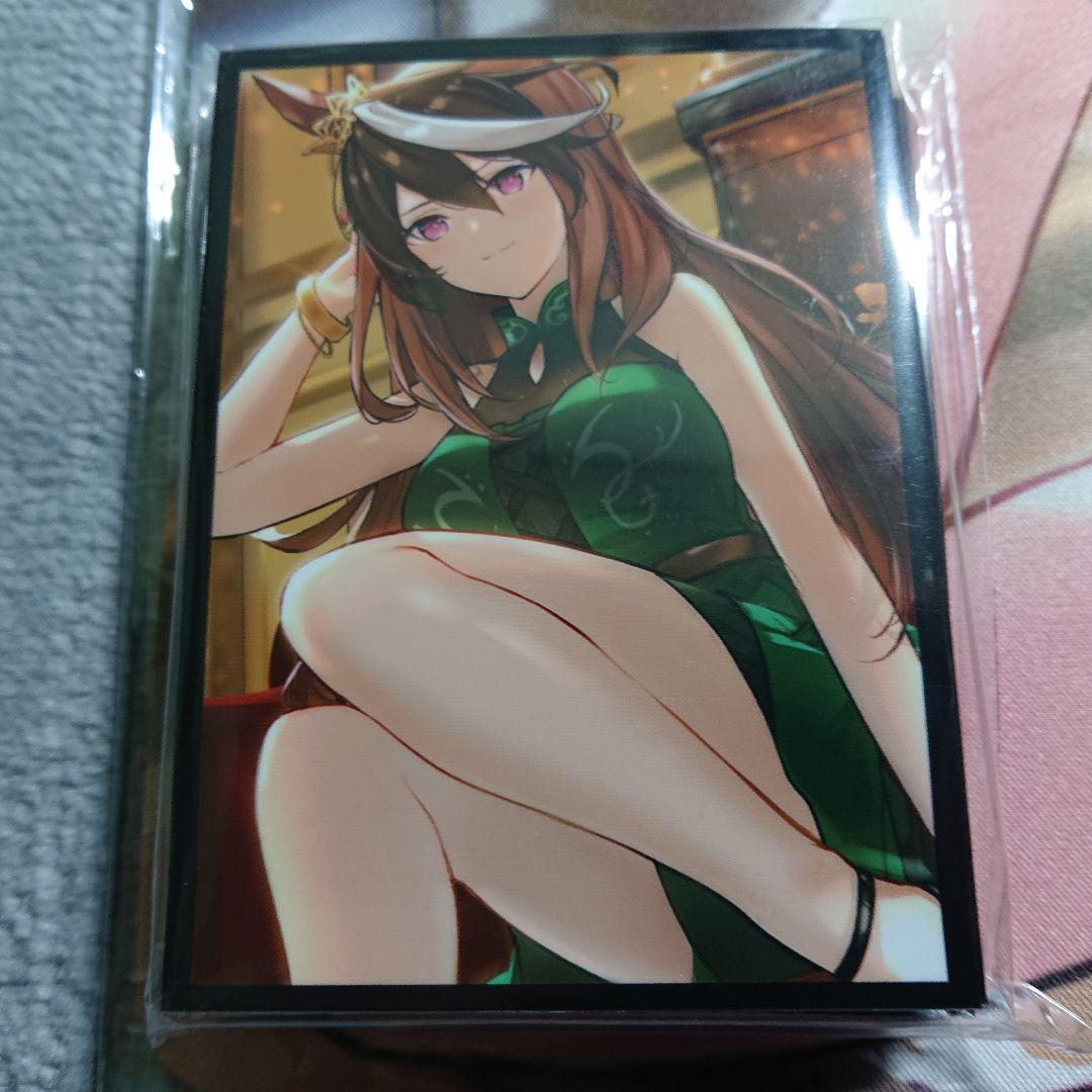 α1 ウマ娘 ドレス&髪をかきあげる シンボリルドルフ スリーブ&プレイマット