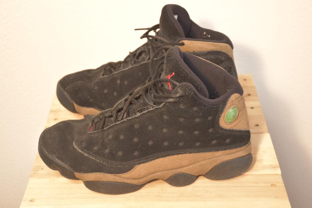 【NIKE】AIR JORDAN 13 ブラックブラウン スエード 27.5cm