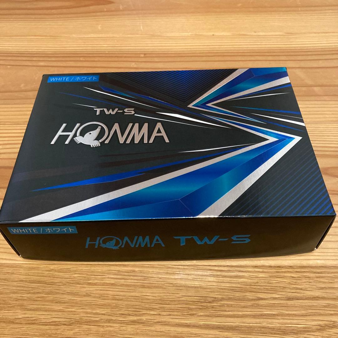 ホンマ　TW-S ツアーワール　ホワイト　3ダース　ゴルフボール※